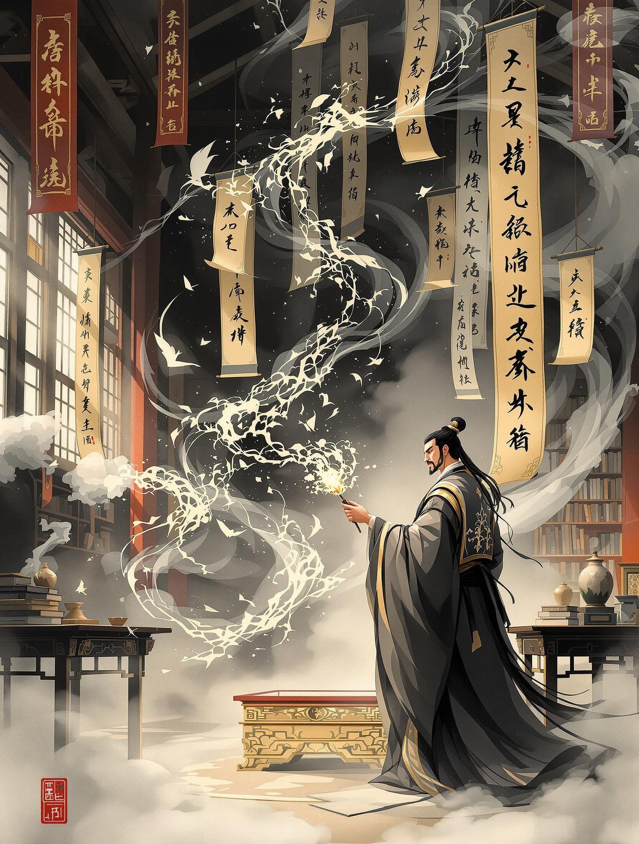 歪歪漫画网站墨魂番剧封面 - 文墨仙侠题材动画